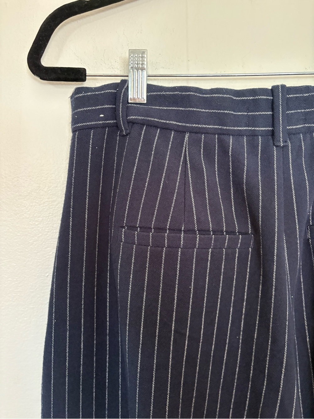 Abercrombie and Fitch Curve Love Sloane Tailored Wide Leg Pants - Medium Long - Picture 7 of 9